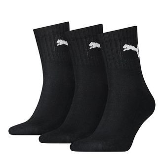 Puma Strømper - Short Crew - 3-pak - Sort