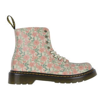 Dr. Martens Støvler - 1460 Pascal - Cloud Cream m. Blomster