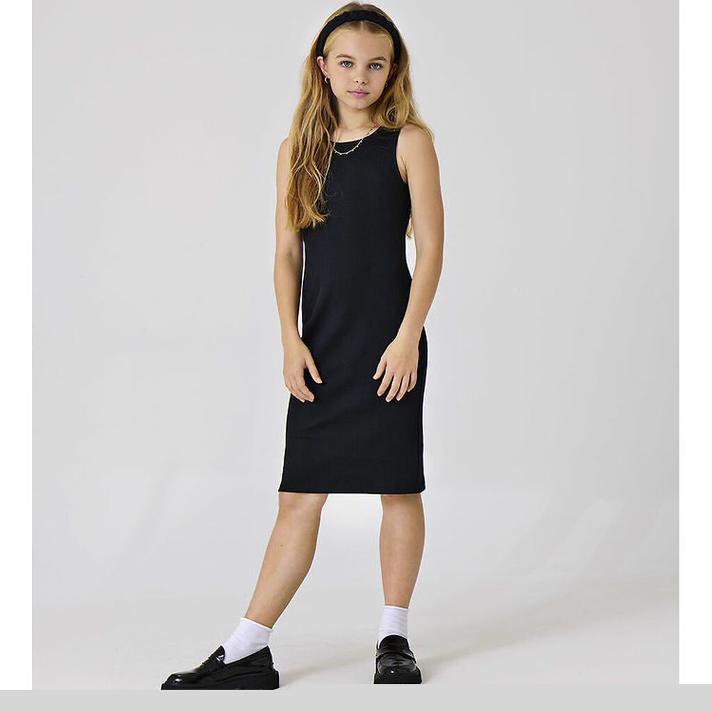 Kids Only Kjole - Noos - Rib - KogBelfast - Sort