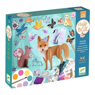 Djeco Kreasæt - 6 Projekter - Fluffy Box