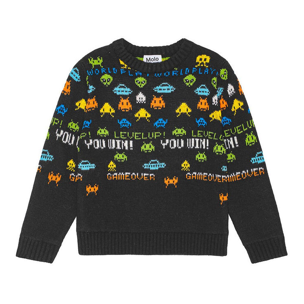 Molo Bluse - Strik - Uld/Akryl - Barri - Level Up