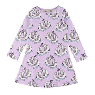 Småfolk Kjole - Orchid Petal m. Skøjter