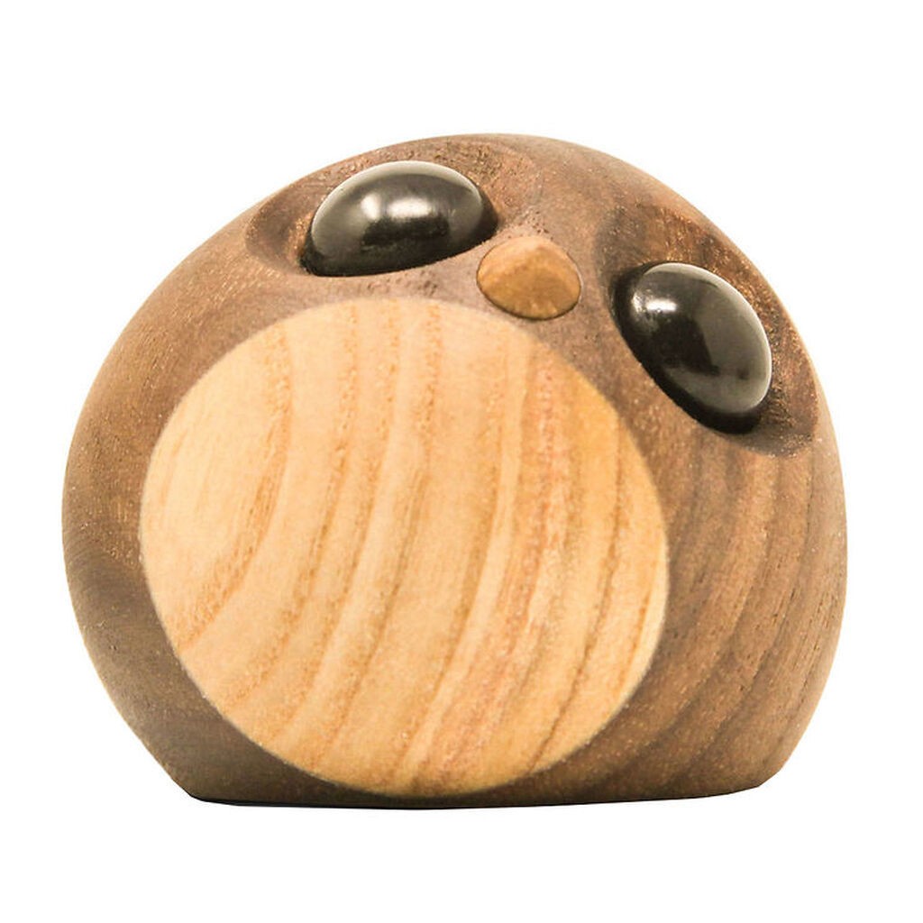 FableWood Pick-Me-Up Pingvin - Freddy - 4 cm - Natur