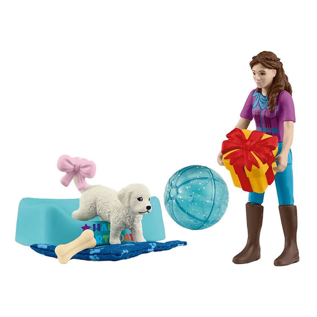 Schleich Fødselsdagsfest Med Lisa - 42744 - 12 Dele