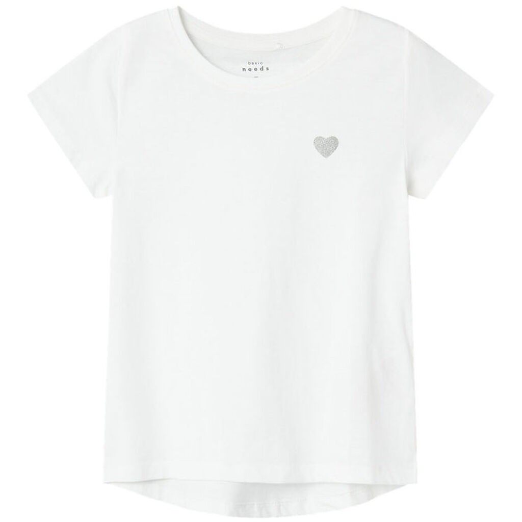 Name It T-Shirt - Noos - NkfVioline - Bright White