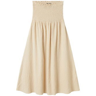 LMTD Nederdel - NlfLilja - Turtledove/White Stripes