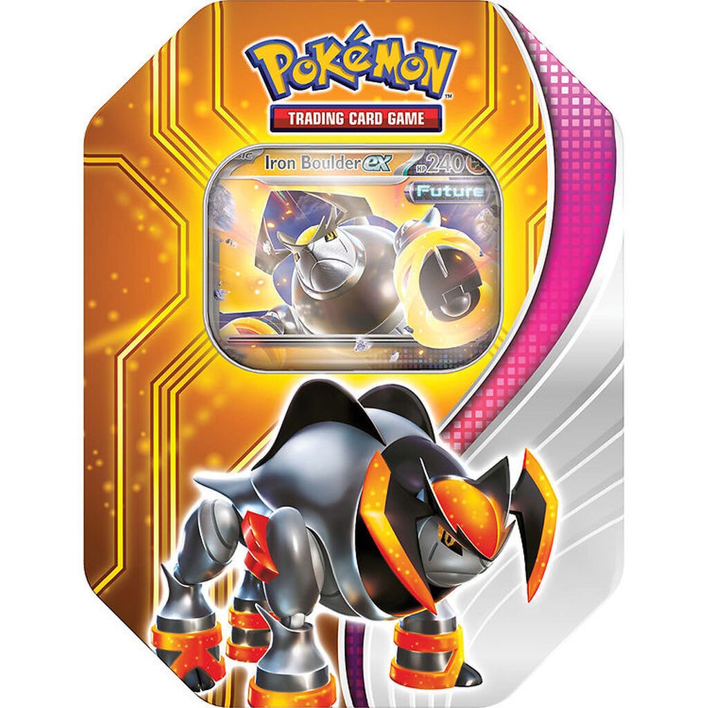 Pokémon Samlekort - Paradox Destinies Tin - Iron Boulder ex