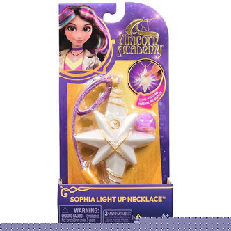 Unicorn Academy Legetøj - Sophia's Light Up Necklace & Ring