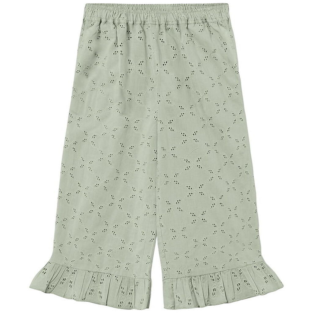 Fliink Bukser - Harper Ruffle - Aqua Gray