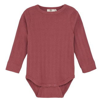 En Fant Body l/æ - Roan Rouge m. Hulmønster