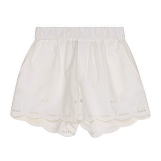 Stella McCartney Kids Shorts - Ivory m. Hulmønster
