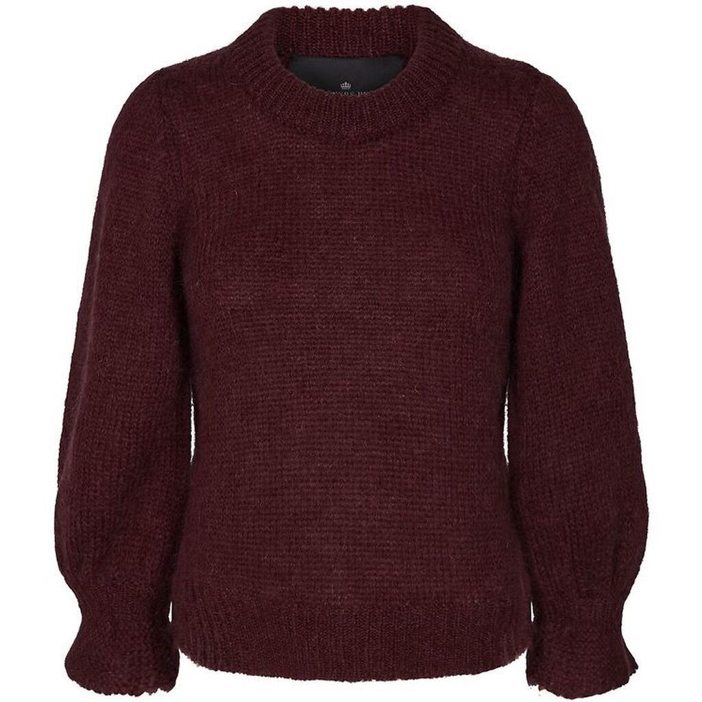 Designers Remix Bluse - Strik - Ilia - Rouge Noir