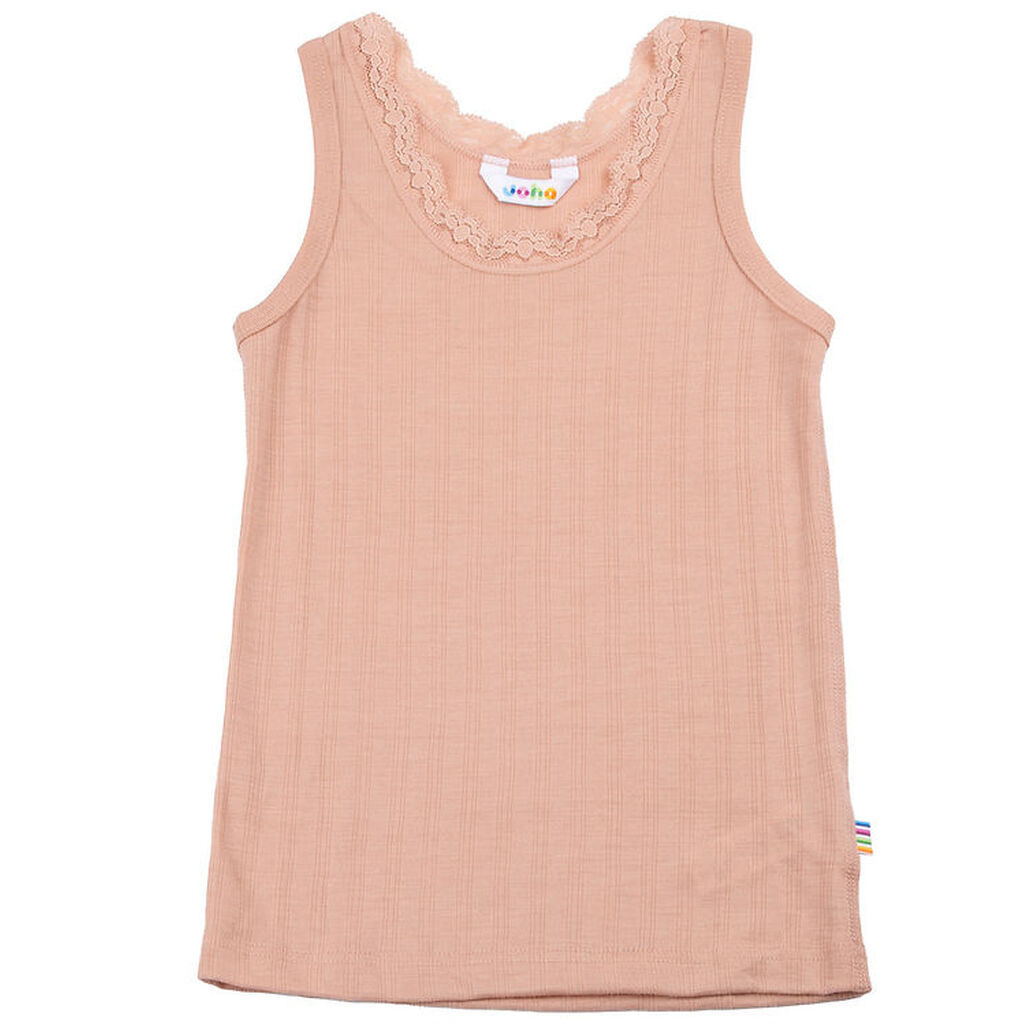 Joha Undertrøje - Uld/Silke - Fersken