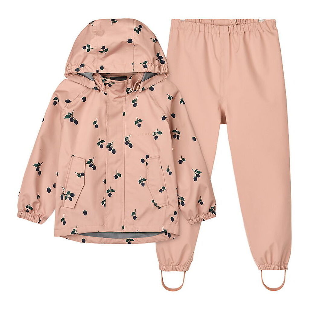 Liewood Regntøj - PE - Pedia - Berry/Pale Tuscany