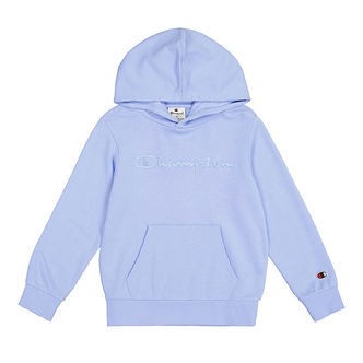 Champion Hættetrøje - Blå m. Logo