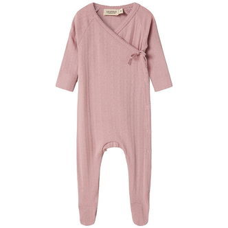 MarMar Heldragt m. Fødder - Modal - Rib - Rubetta - Soft Berry