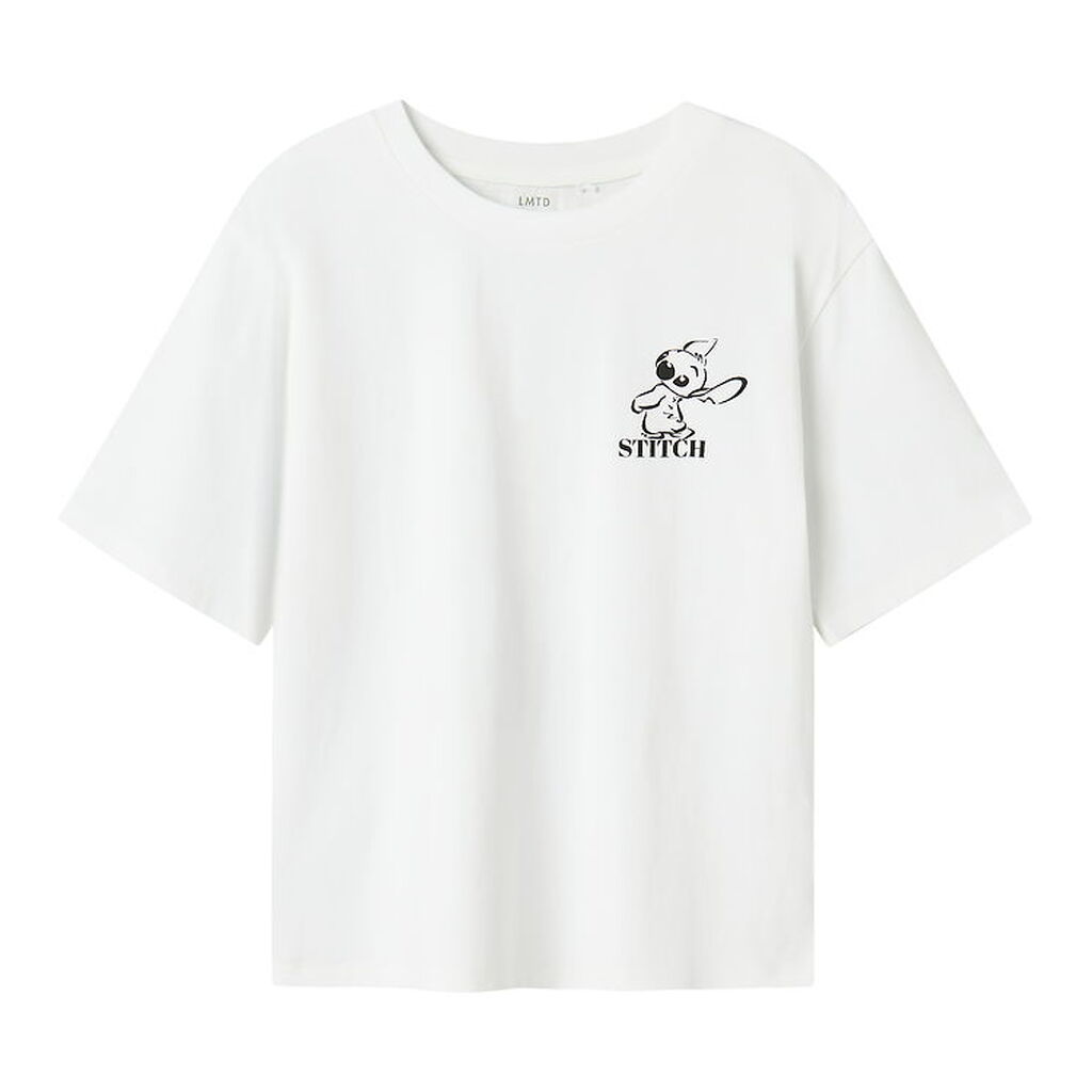 LMTD T-shirt - NlfJuzi - Bright White