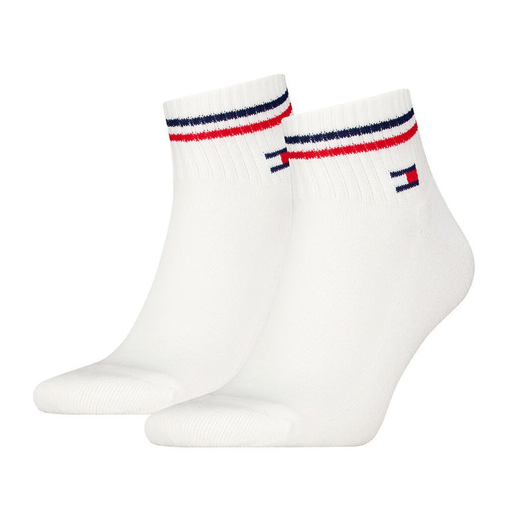 Tommy Hilfiger Strømper - 2-pak - Hvid