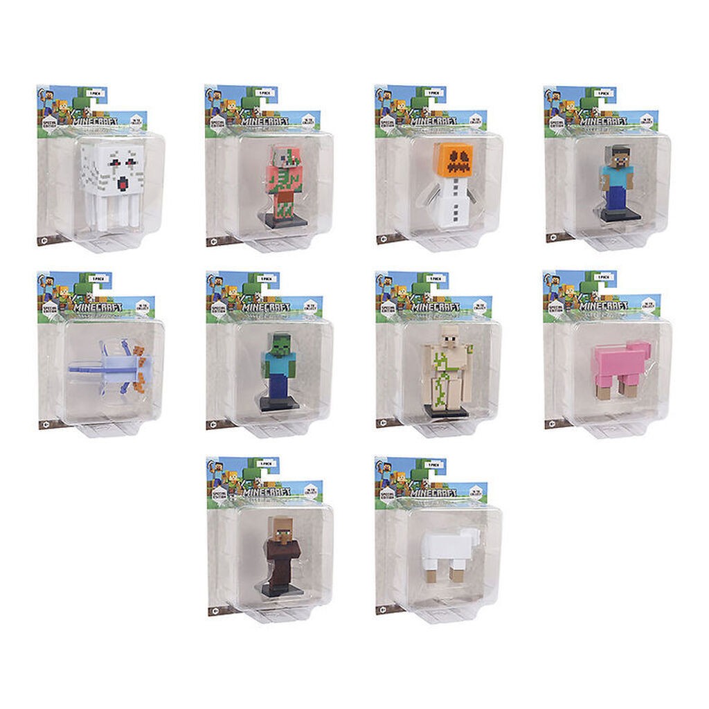 Minecraft Figur - 3D Special Edition - Assorteret