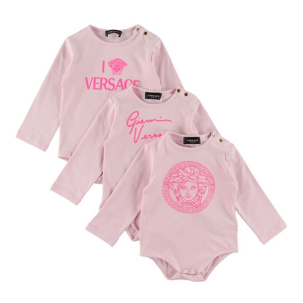 Versace Gaveæske - Body l/æ - 3-pak - Lyserød