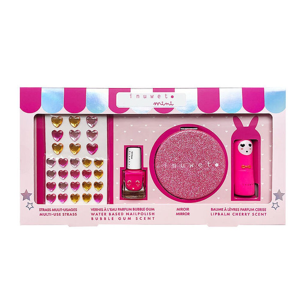 Inuwet Gavesæt - Glitter Pink
