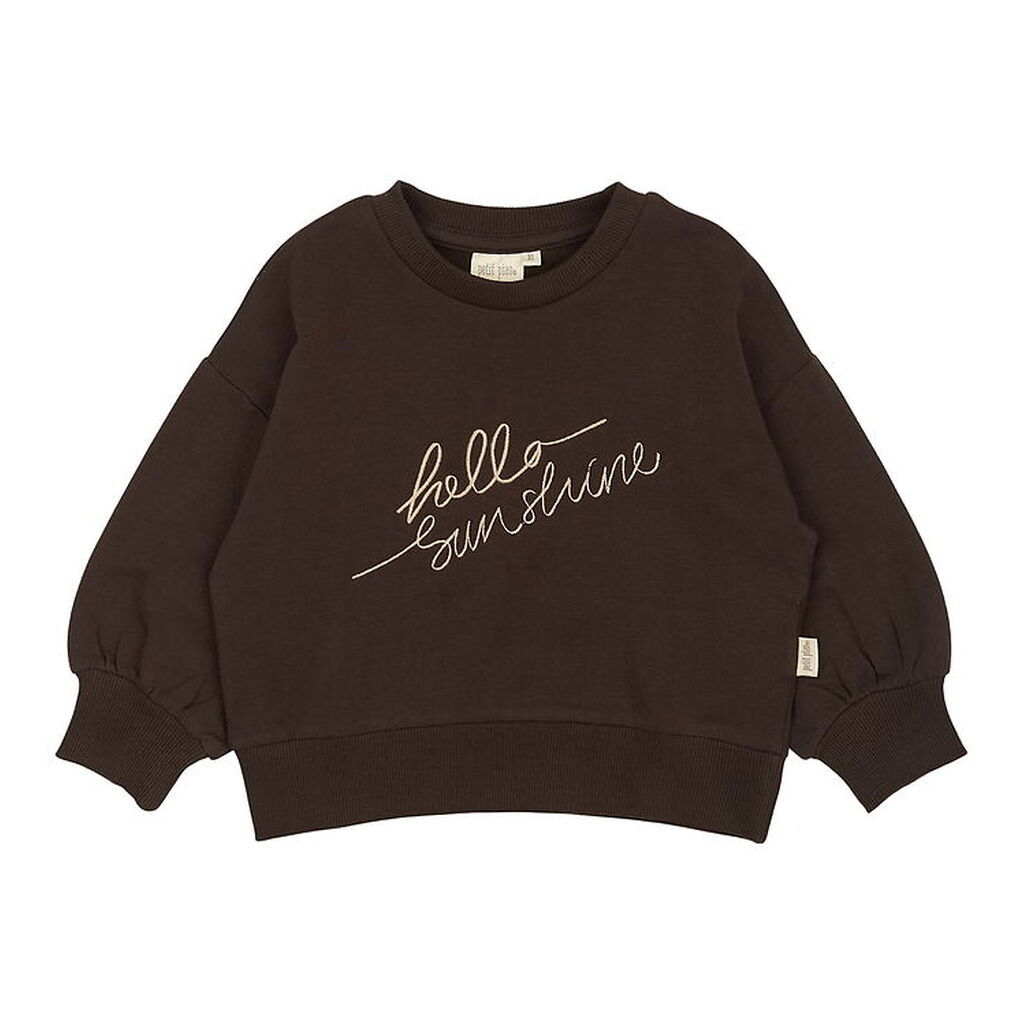 Petit Piao Sweatshirt - Coffee Bean