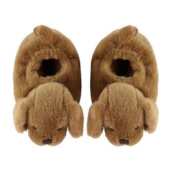 Konges Sløjd Hjemmesko - Sausage Dog Footies - Chicory Coffe