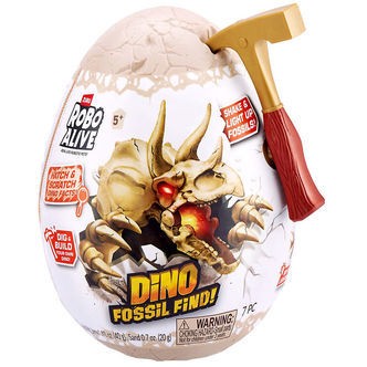Robo Alive Legetøj - Dino Fossil Find - S1 - Egg Mini - Assorter