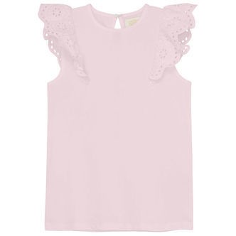 Creamie Top - Lace - Ballerina m. Hulmønster