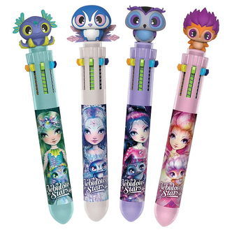 Nebulous Stars Kuglepen - 10 Color Ballpoint - Assorteret