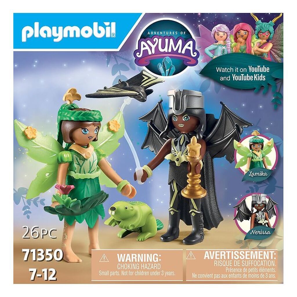 Playmobil Ayuma - Forest Fairy & Bat Fairy... - 71350 - 26 Dele