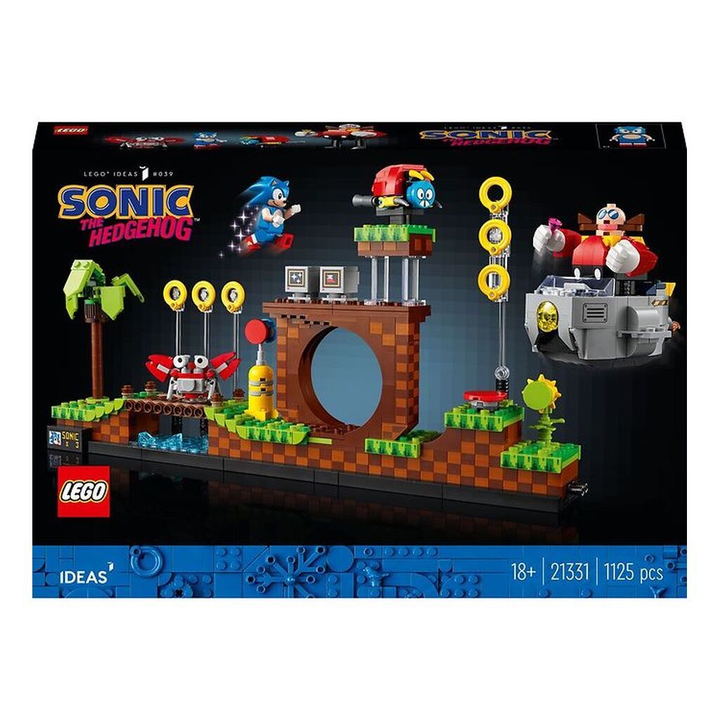 LEGOÂ® Ideas - Sonic the Hedgehog - Green Hi... 21331 - 1125 Dele