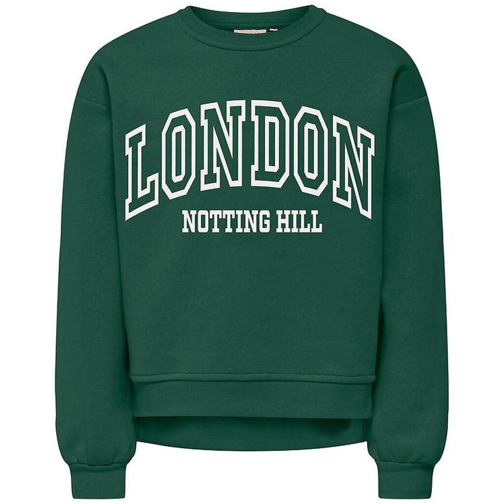 Kids Only Sweatshirt - KogVictory - Pineneedle/London/Cloud Danc