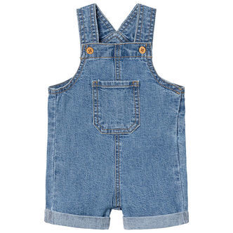 Name It Smækbukser - Hør/Bomuld - NbmLou - Medium Blue Denim