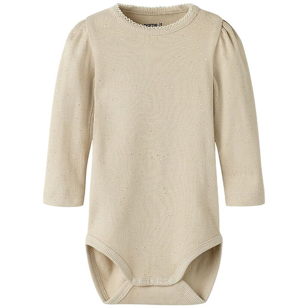 Name It Body l/æ - Rib - NbfRosally - Cement m. Glimmer