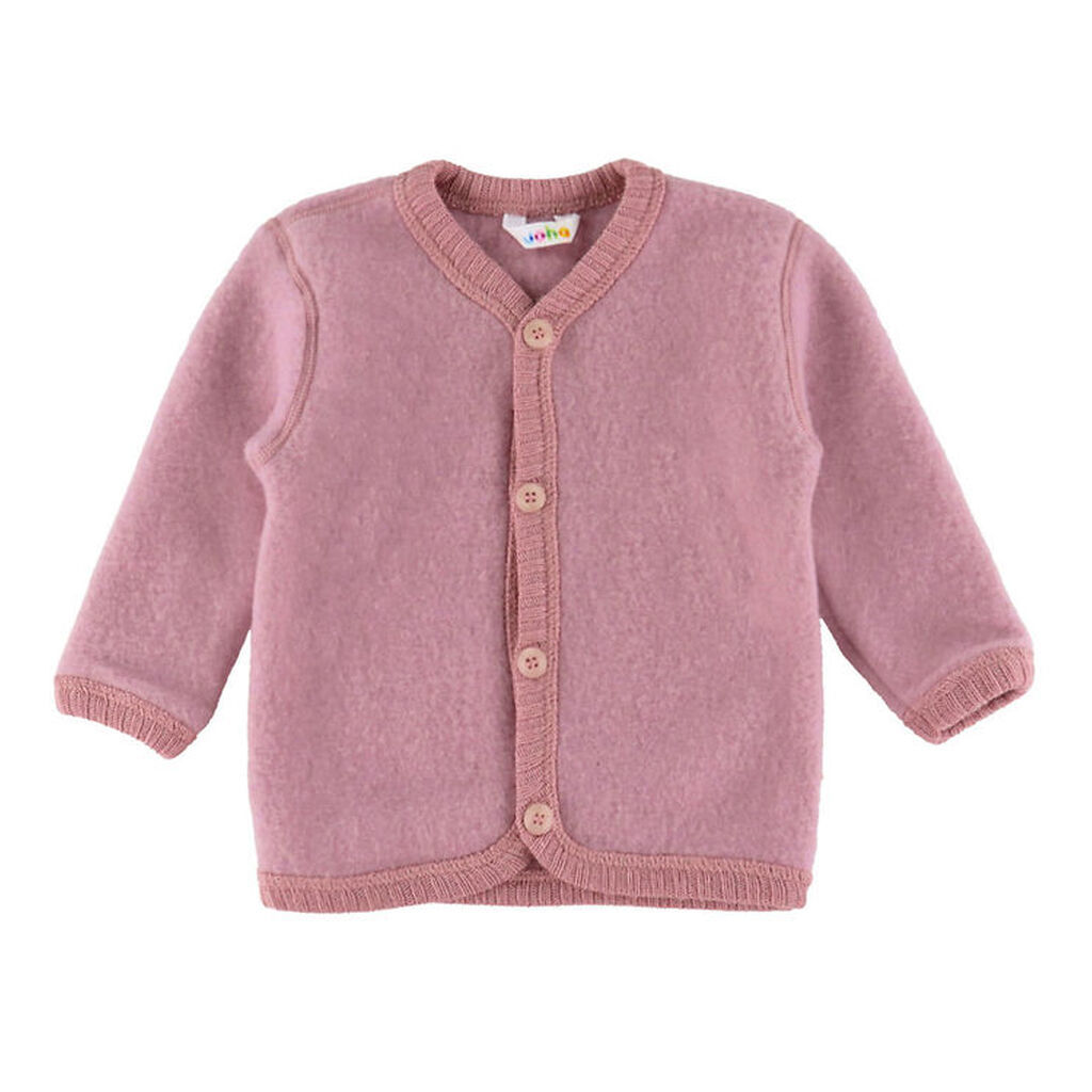 Joha Cardigan - Uld - Rosa