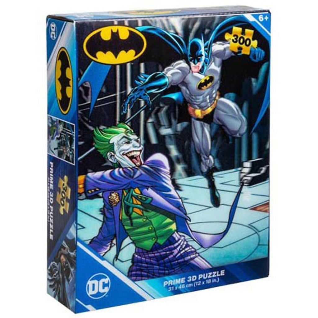 Prime 3D Puzzle Puslespil - 3D - 300 Brikker - Batman vs Joker