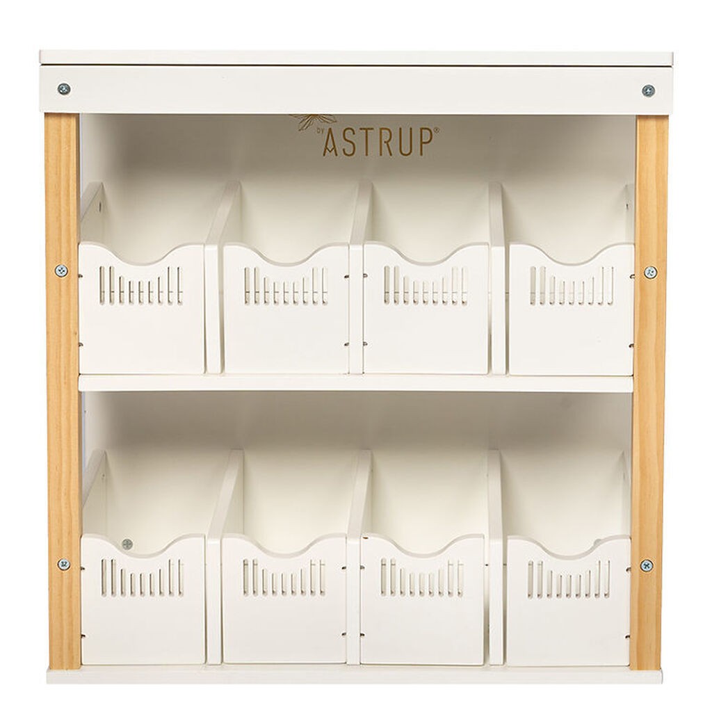 by ASTRUP Hestebokse Til Væg - Træ