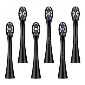 OCLEAN Tandbørste-hoveder - Delicate Care - 6-pak - Sort