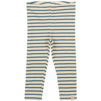 Petit Piao Leggings - Sum - Blue Mirage/Off White