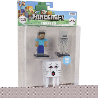 Minecraft Legetøjsfigurer - 3D Special Edition - 3-pak