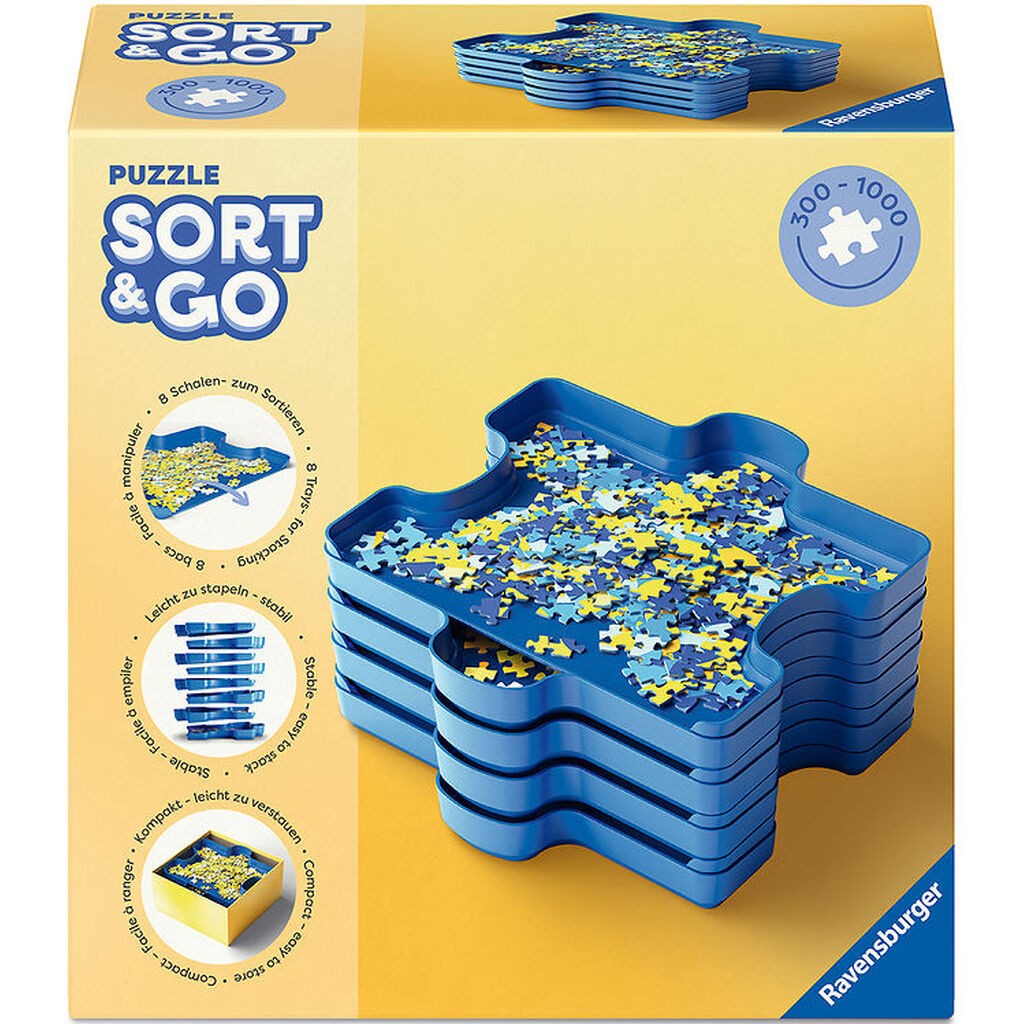 Ravensburger Sorteringsbakker - Puslespil - 300-1000 Brikker