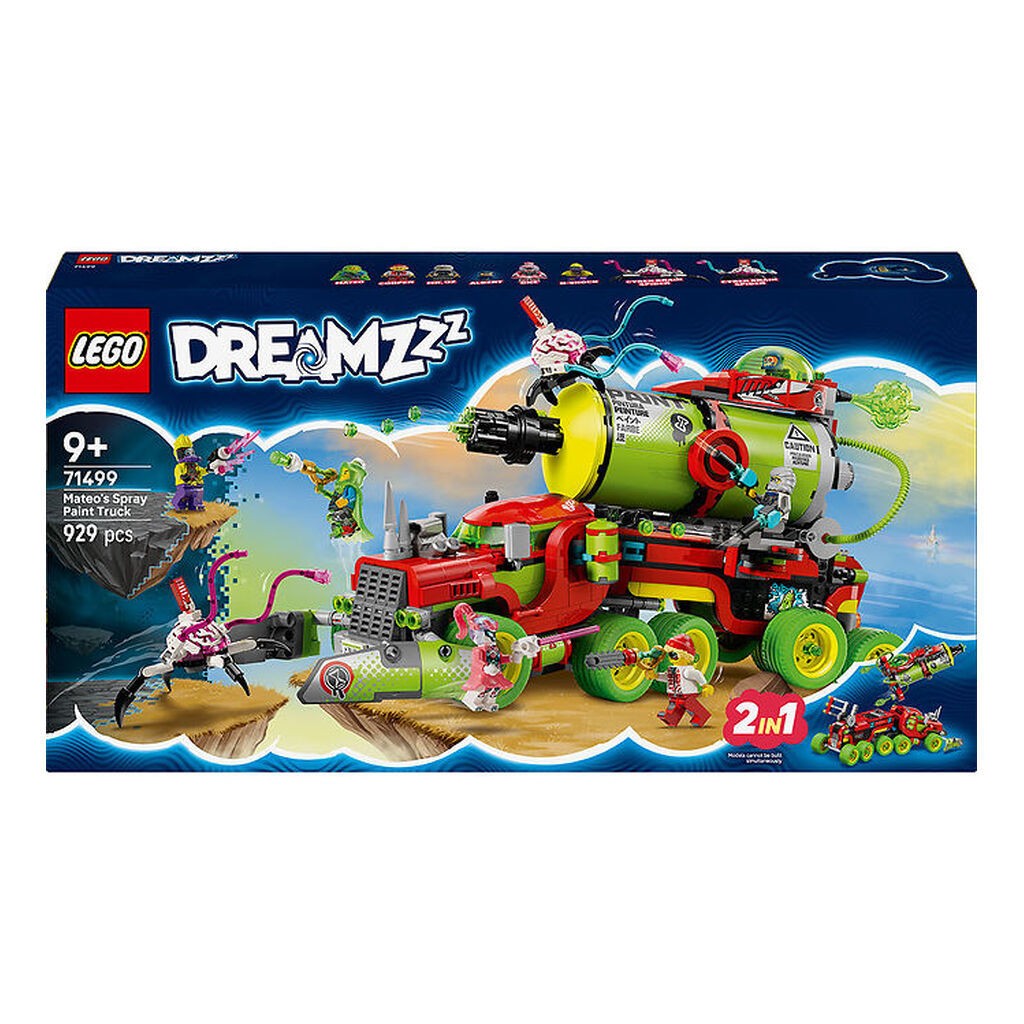 LEGOÂ® DREAMZzz - Mateos Spraydåsevogn 71499 - 929 Dele