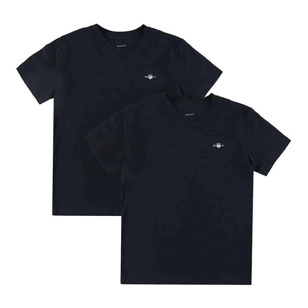 GANT T-shirt - 2-pak - Sort