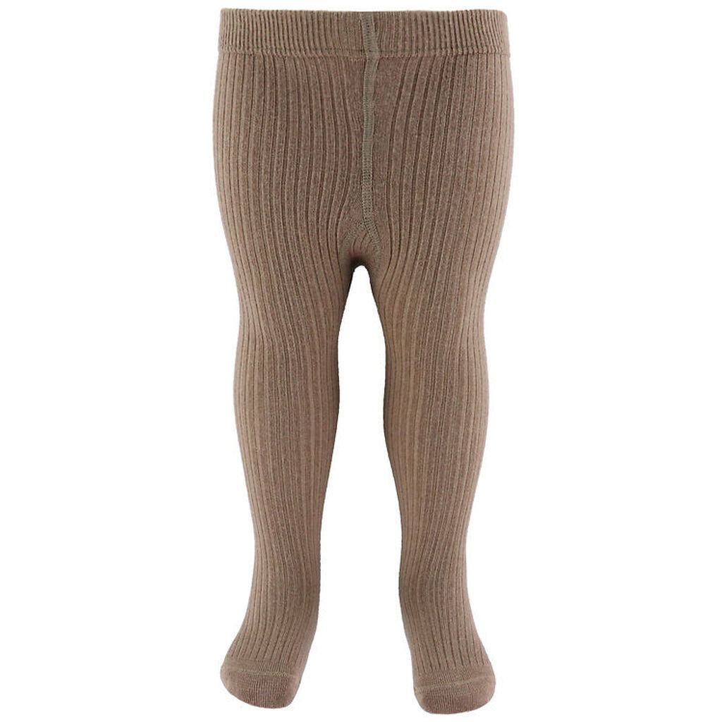 Lil' Atelier Strømpebukser - Rib - NbnRakel - Tigers Eye/Melange
