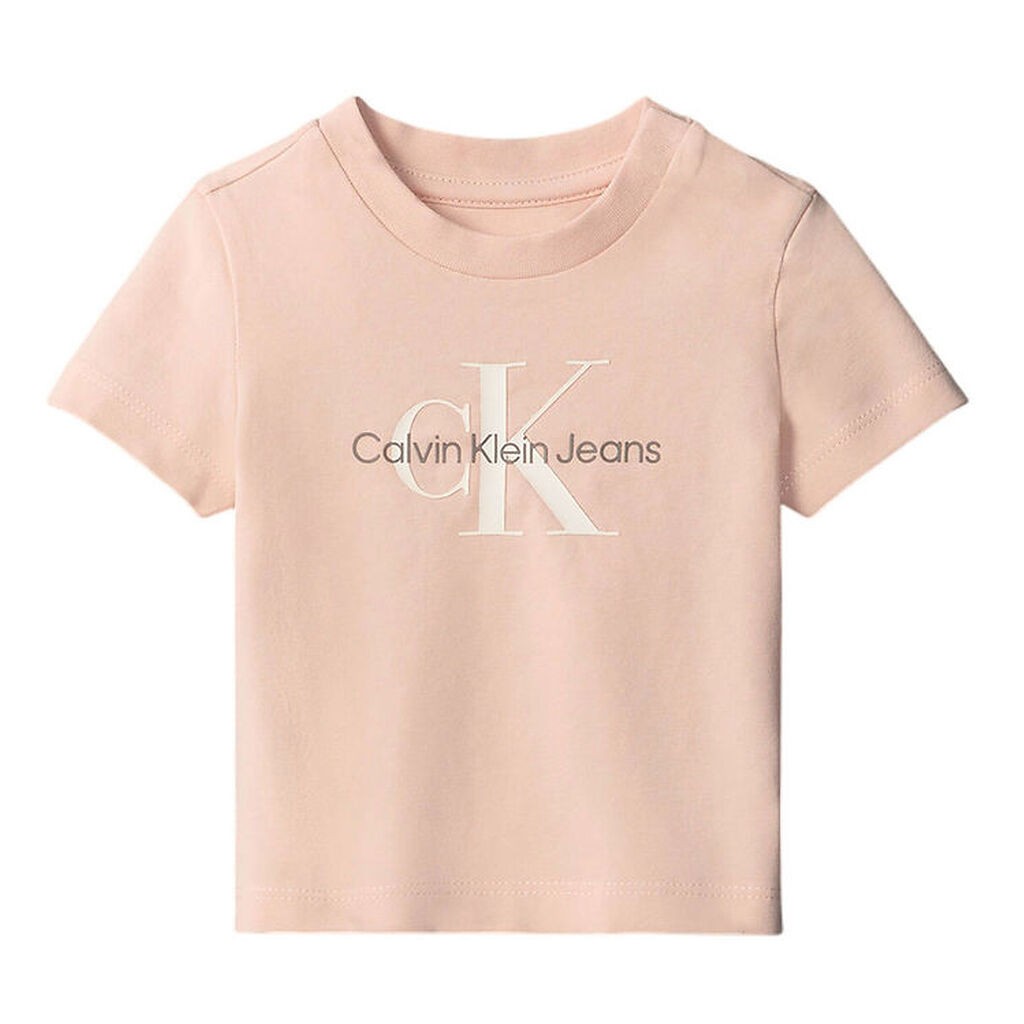 Calvin Klein T-Shirt - Monogram - Spanish Villa Pink