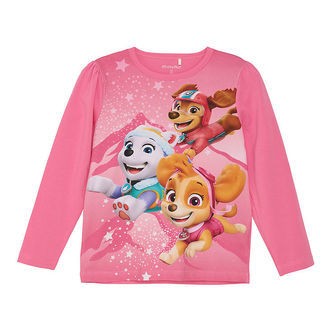 Minymo Bluse - Paw Patrol - Azalea Pink
