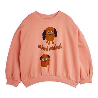 Mini Rodini Sweatshirt - Doggies - Pink