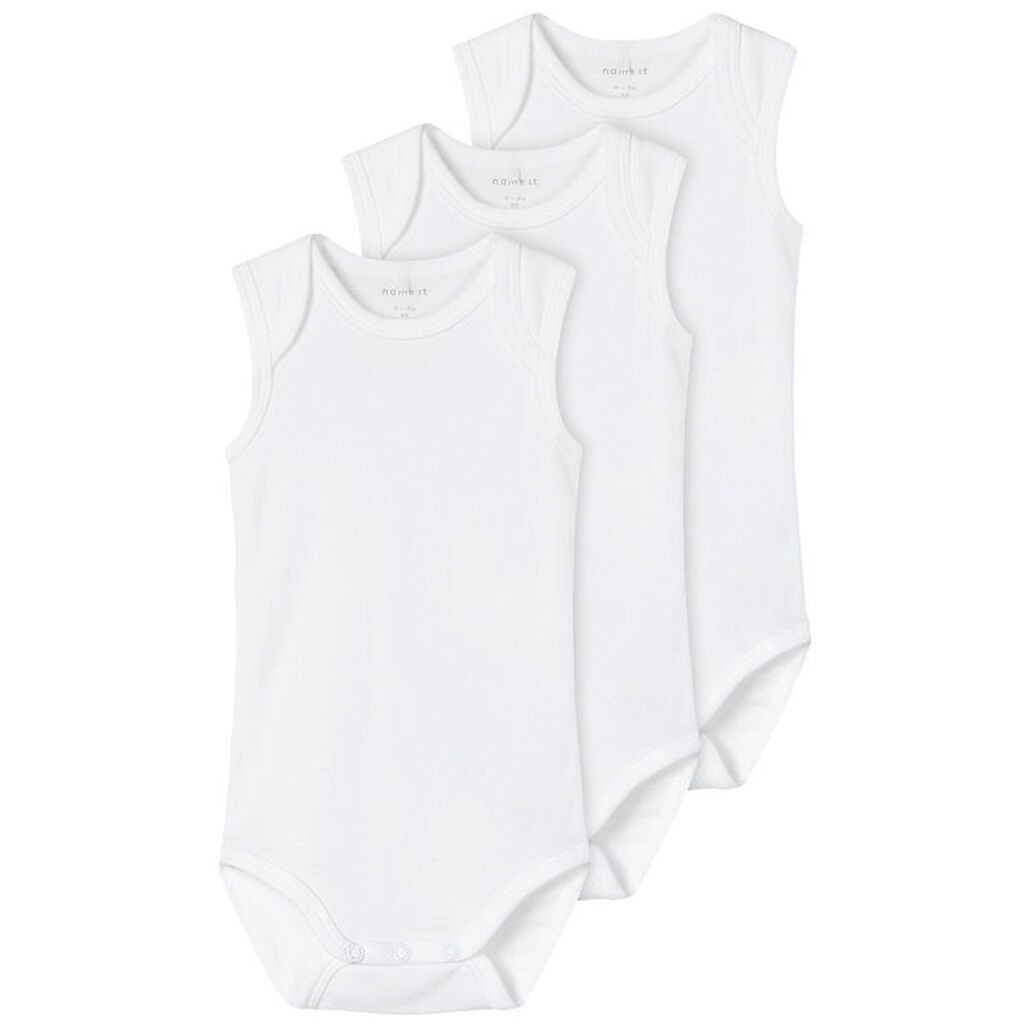 Name It Body u/æ - Noos - NbnBody - 3-pak - Bright White