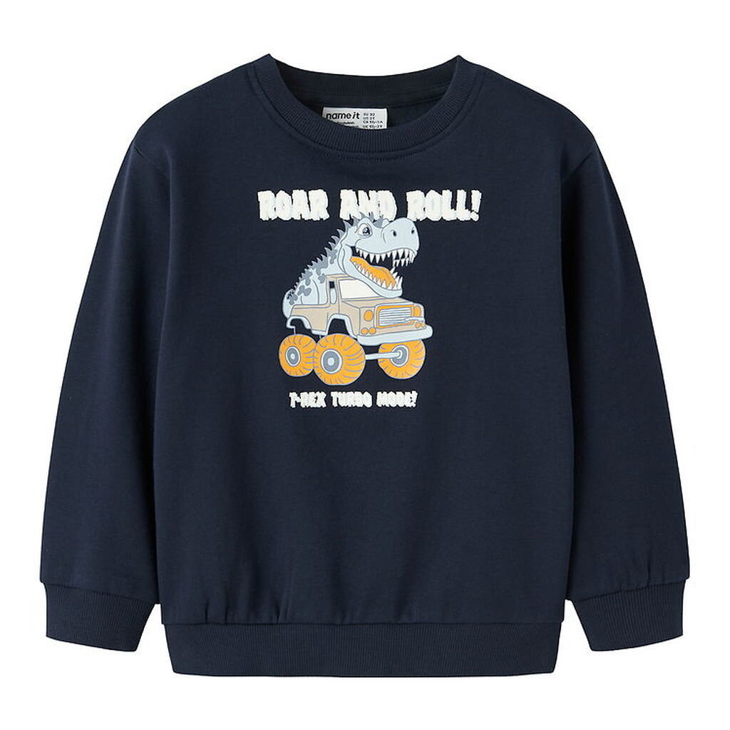 Name It Sweatshirt - Nmmvildar - Navy Blazer/Dino Car